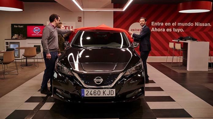 Se entrega en España la primera unidad del Nissan Leaf 2.ZERO