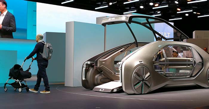 Renault presenta EZ-GO en Ginebra, la movilidad urbana del futuro