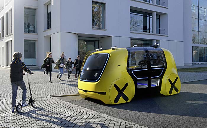 Volkswagen presenta la última versión del SEDRIC para la movilidad compartida
