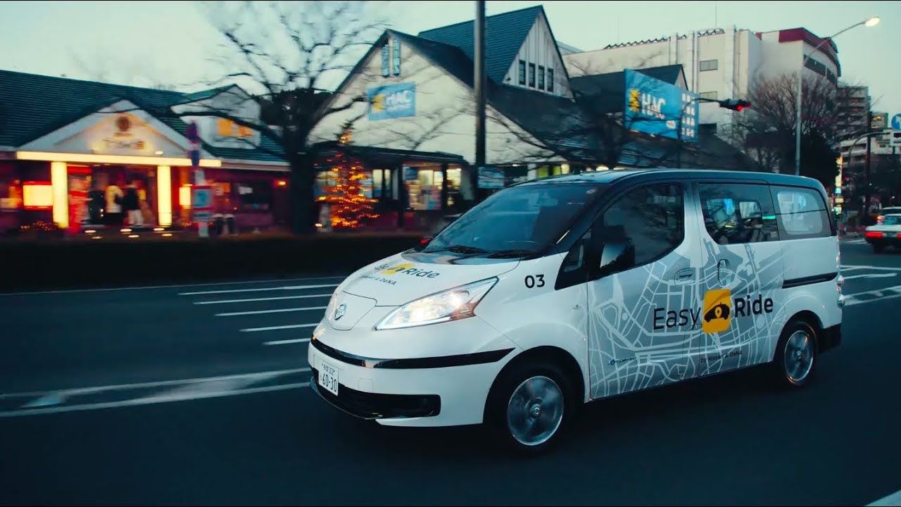Nissan y DeNA inician las pruebas de Easy Ride con robotaxis eléctricos