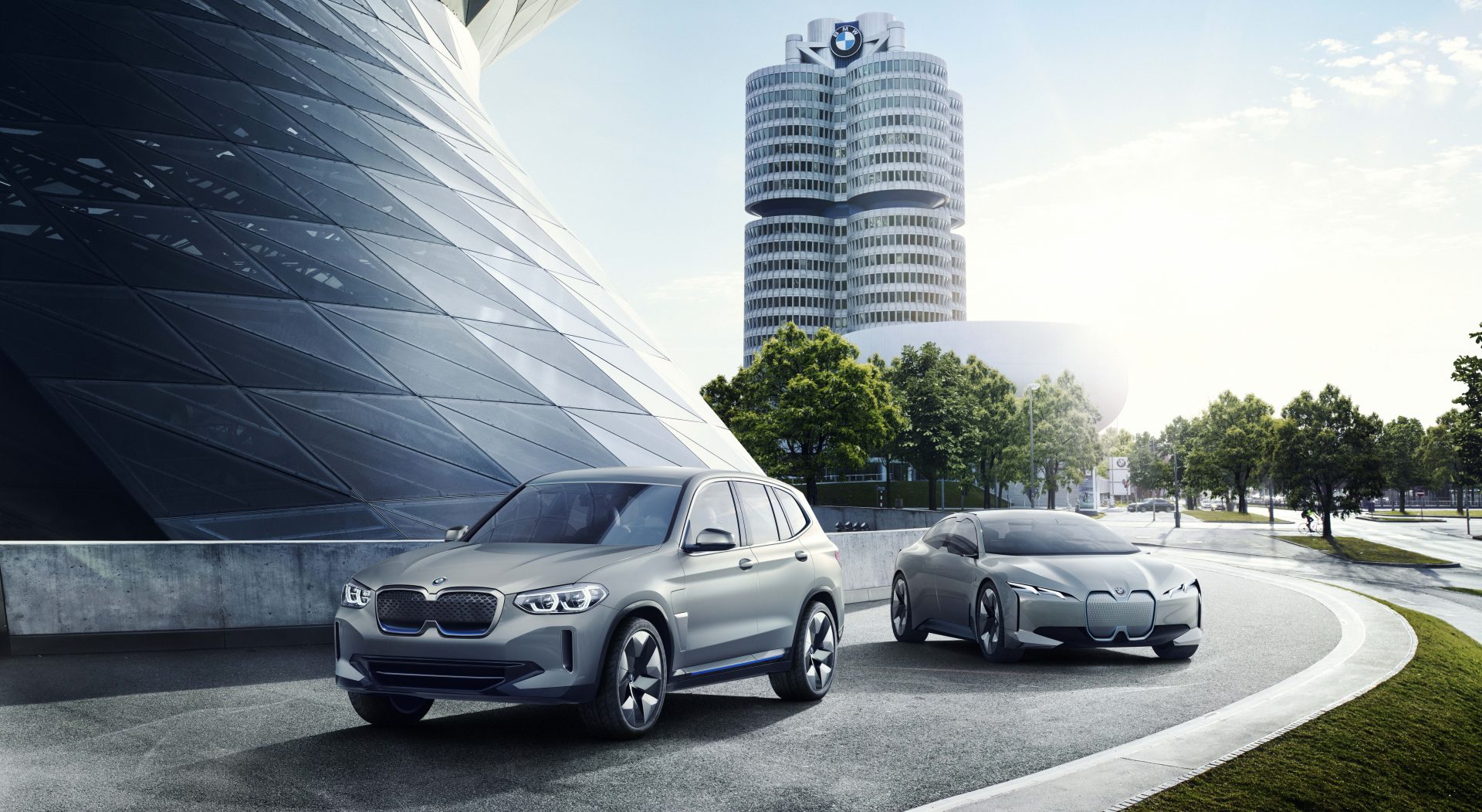 BMW Concept iX3 y BMW i Vision Dynamics