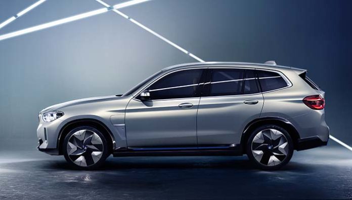 Presentación del BMW Concept iX3 en China