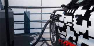 Recarga del Audi e-tron a 150 kW de potencia