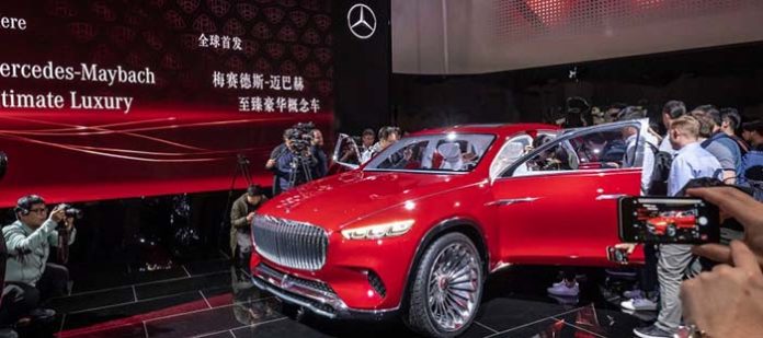 Mercedes-Benz presenta en Pekín el Vision Mercedes-Maybach Ultimate Luxury