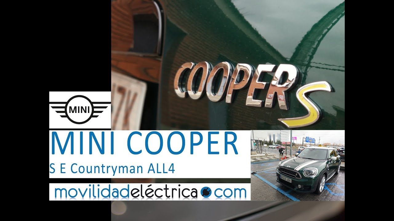 Prueba MINI Cooper S E Countryman ALL4