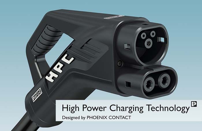 La tecnología de carga rápida de Phoenix Contact alcanza los 500 kW de potencia