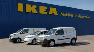 Renault e IKEA se alían en Francia para alquilar vehículos eléctricos