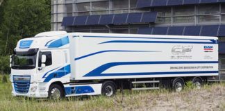 El camión eléctrico de DAF con 170 kWh de batería y 100 kilómetros de autonomía