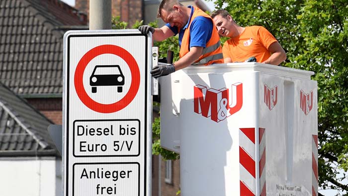 Hamburgo prohibirá la circulación de los diésel más antiguos en dos calles de la ciudad