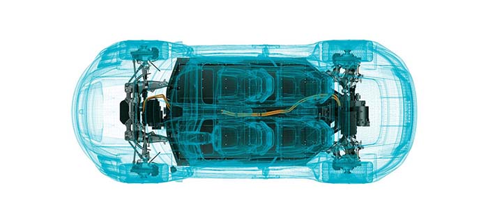 Configuración eléctrica del Porsche Taycan