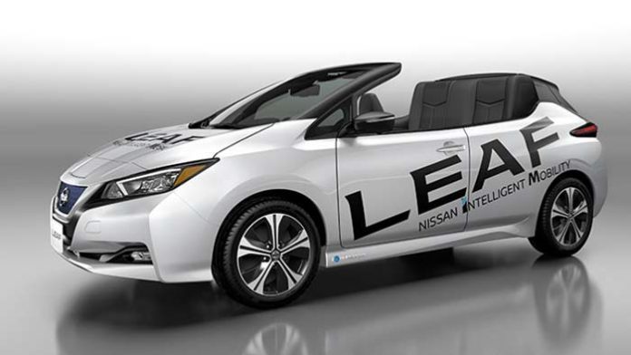 Nissan Leaf Open Car; no lo verás en los concesionarios