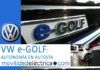 Prueba de autonomía en autovía del Volkswagen e-Golf