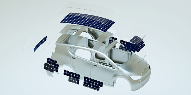 Tecnología de paneles solares del Sion de Sono Motors