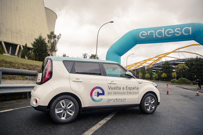 Inicio de la II Vuelta a España en vehículo eléctrico