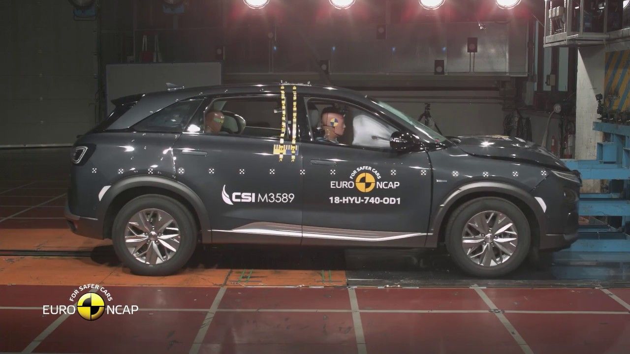 Cinco estrellas Euro NCAP para la seguridad del Hyundai Nexo
