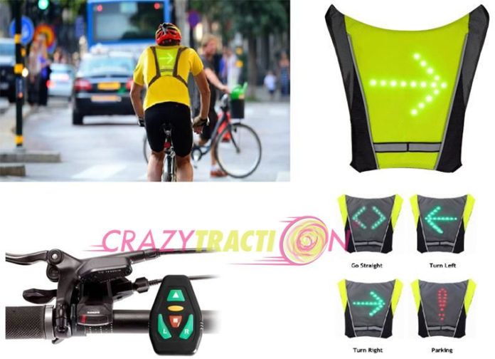 Crazytraction, la emrpresa que comercializa el chaleco Top Visibility CT-B007