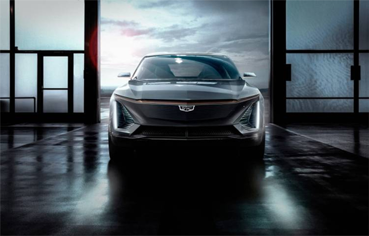 Cadillac sorprende a la prensa con las imágenes de un nuevo SUV eléctrico