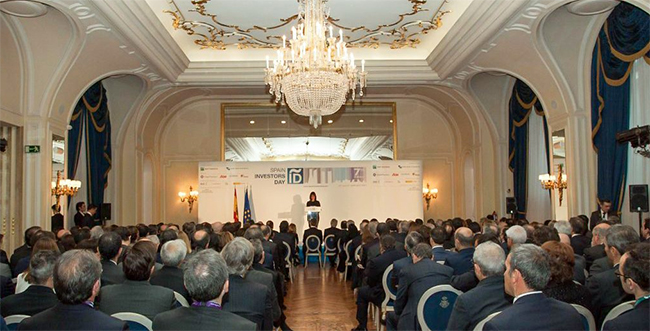 La IX edición del Spain Investors Day se celebra durante los días 15 y 16 de enero 