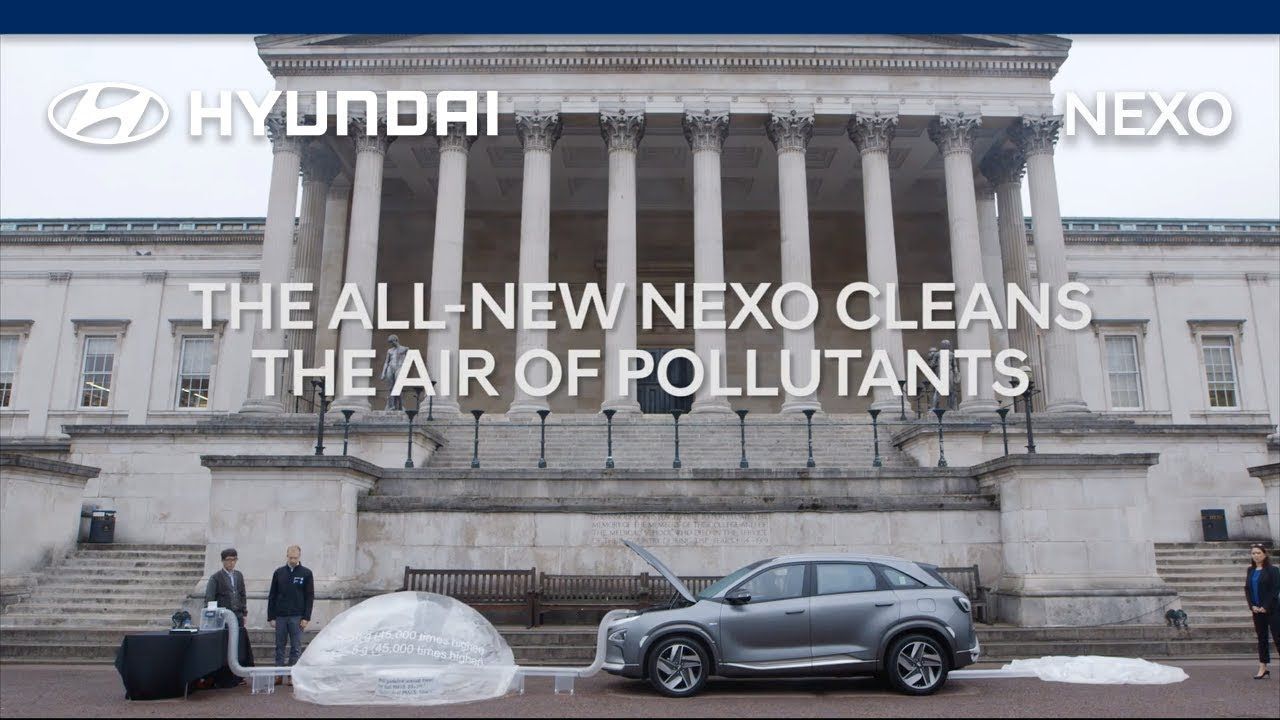 Hyundai Nexo, un vehículo que mejora la calidad del aire que respiramos