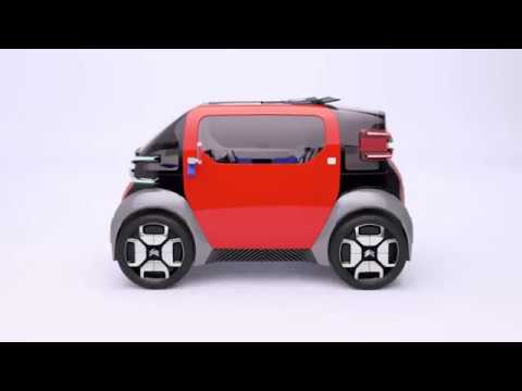 Ami One Concept, un simpático y versátil prototipo de Citroën para la movilidad urbana