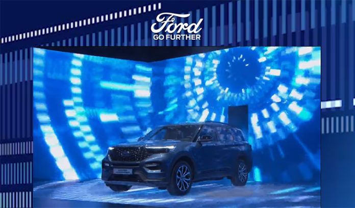 Presentación mundial en Go Further del Ford Explorer PHEV.