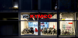KYMCO Madrid es un showroom que está en la calle Príncipe de Vergara.