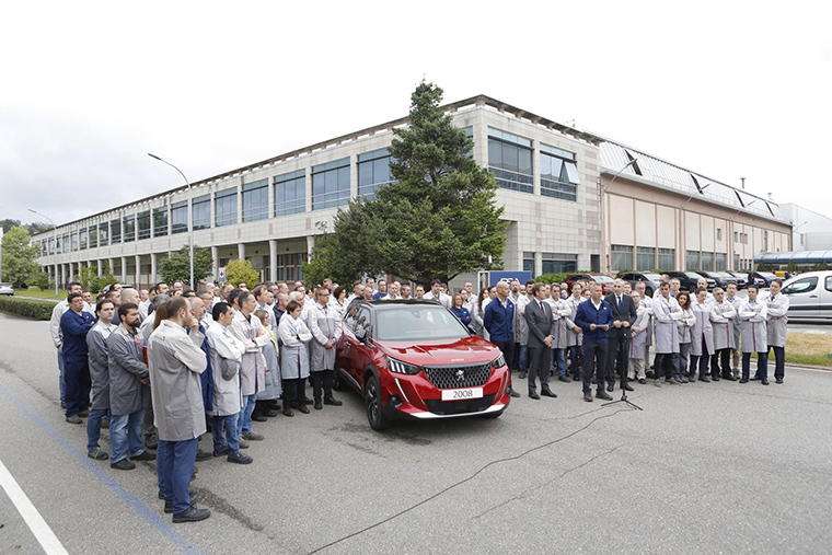 La planta de Vigo del Grupo PSA producirá el nuevo Peugeot 2008.