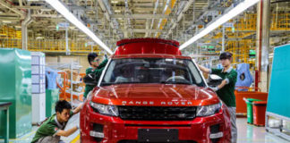Planta de Chery Jaguar Land Rover Automotive Company. Changsu, al norte de Shanghái.
