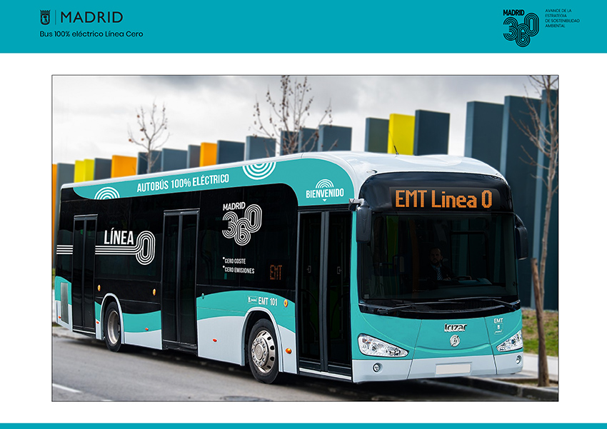 Madrid 360 contempla la renovación de los autobuses de la EMT, entre otras medidas.
