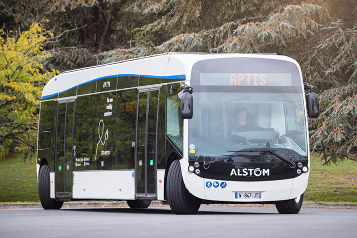 El autobús eléctrico Aptis es el vehículo oficial del V Congreso Europeo del Vehículo Eléctrico.