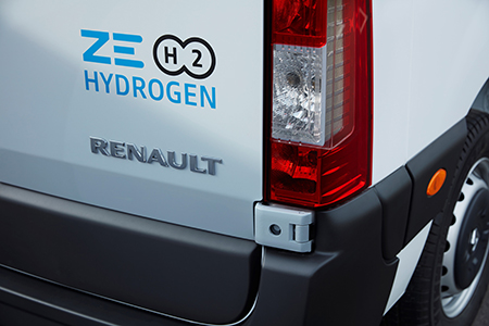 Vehículos COmerciales Ligeros de hidrógeno de Renault.