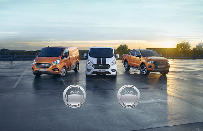 Además de los premios de la Transit Custom, Ford también consiguió el International Pick-up Award con el Ranger.