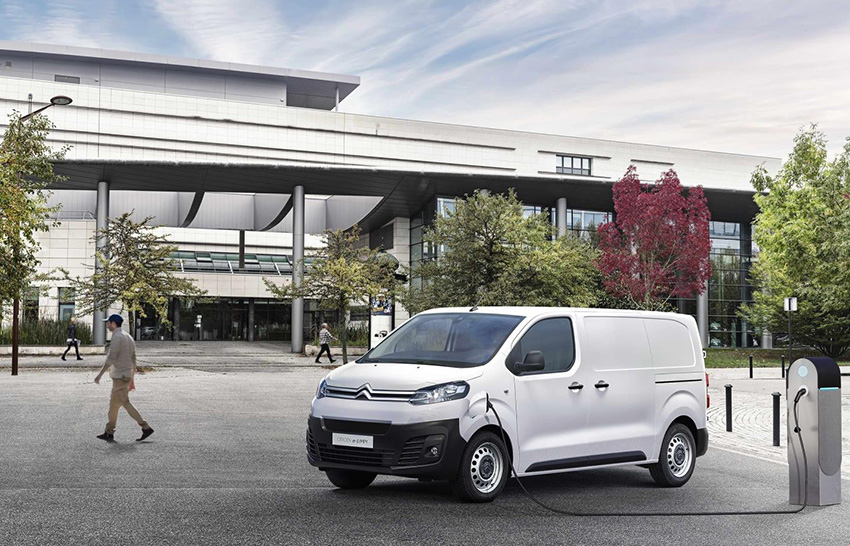 Jumpy, un paso más en la electrificación de la gama de vehículos comerciales de Citroën.