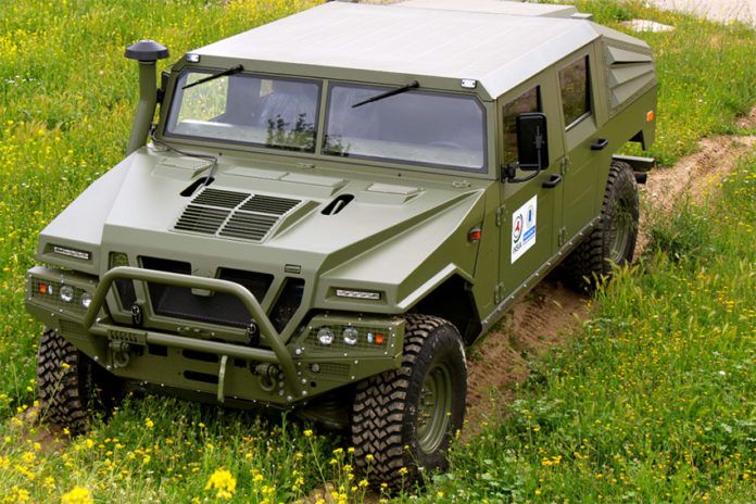 VAMTAC, Vehículo de Alta Movilidad Táctico, eléctrico, para el ejército.