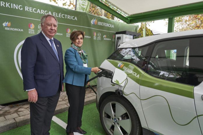 Parking verde Ifema-Iberdrola