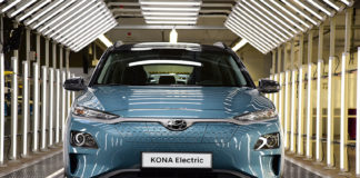 La producción del Kona Eléctrico en la fábrica de Hyundai de la República Checa comenzará en marzo.
