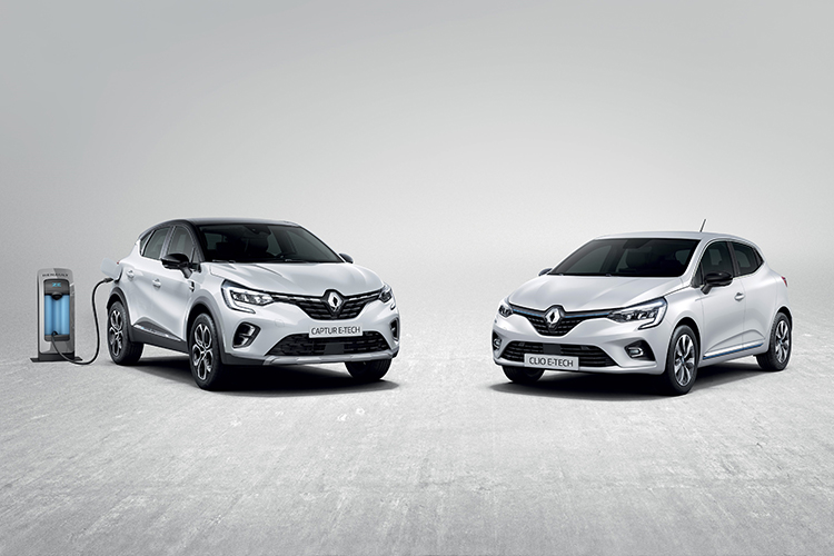 Renault ha presentado en Bruselas sus nuevos Captur E-TECH Plug-in y Clio E-TECH.