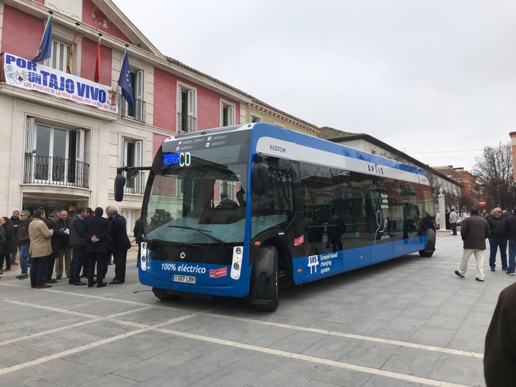 Resultado de imagen de Primer éxito comercial de los autobuses eléctricos de Alstom en España