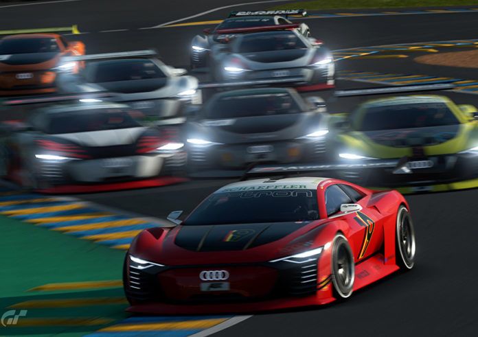 RaceHome tiene como protagonista de la carrera al Audi e-tron Vision Gran Turismo.