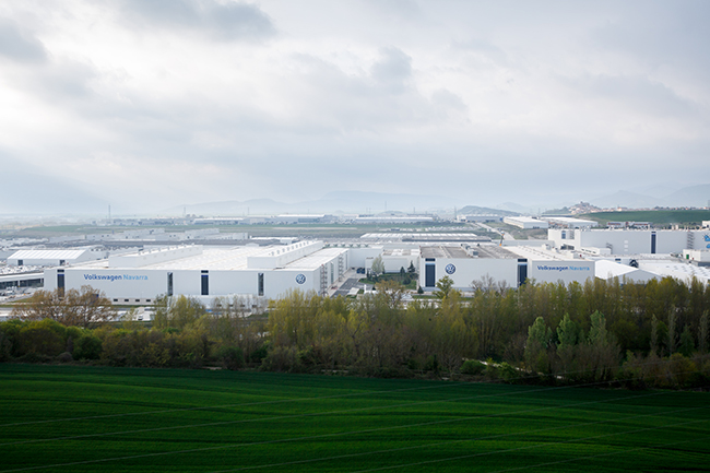 Factoría de Volkswagen en Navarra.