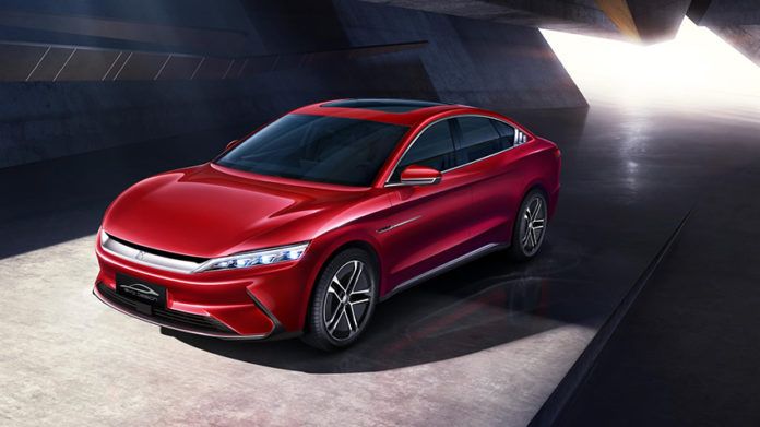 BYD Han EV, la berlina eléctrica 2022