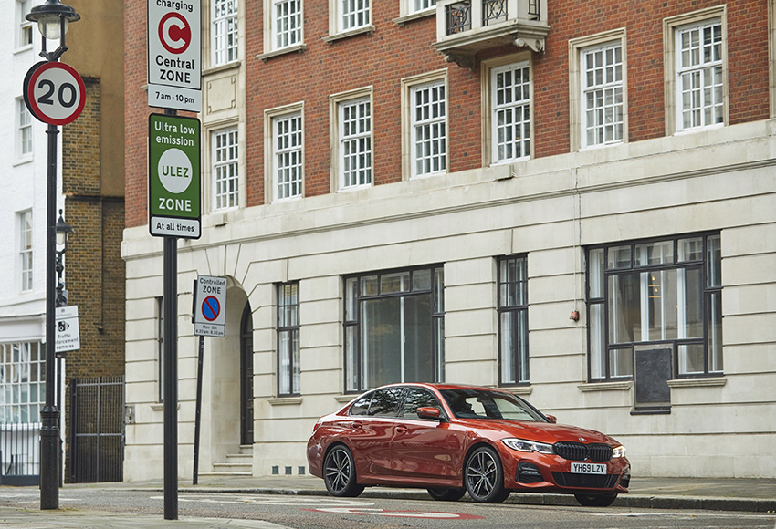 BMW eDrive Zones, de momento, está disponible en Londres y Birmingham.