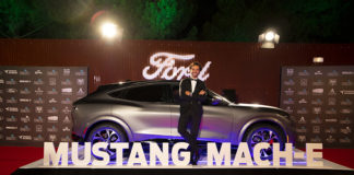 Ford ha mostrado en primicia el Mustang Mach-e en la gala benéfica Starlite.