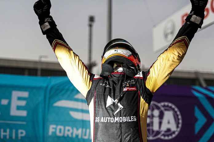 Antonio Félix da Costa (PRT), DS Techeetah, DS E-Tense FE20, ganadores de la Formula E.