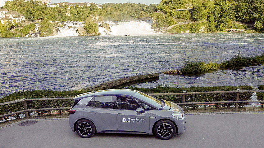 La prueba se realizó en un Volkswagen ID.3 Pro Performance de 420 km de autonomía oficial WLTP.