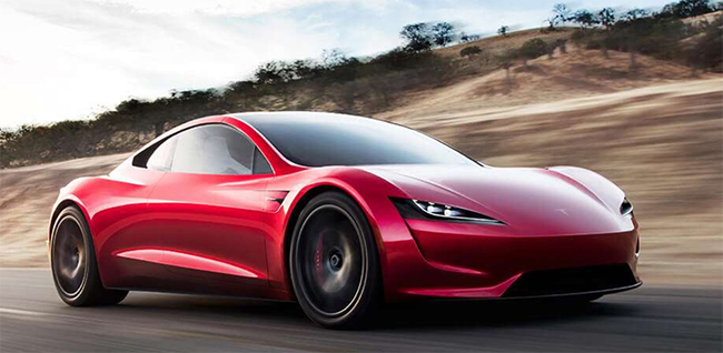 Tesla Roadster. coches eléctricos de alta gama
