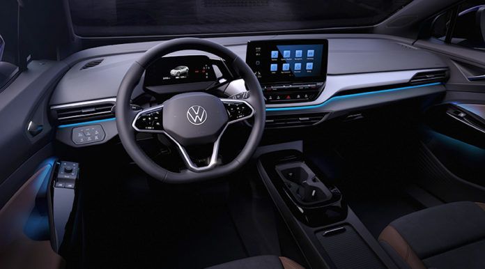 Interior del VW ID.4.