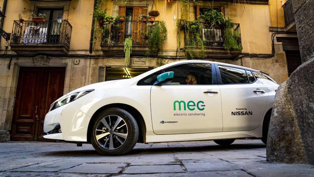 El carsharing de Nissan y MEC supera los 30.000 km en Barcelona