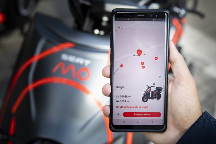 SEAT MÓ, el servicio de motosharing en Barcelona, es la primera compañía en utilizar la plataforma de movilidad de SEAT:CODE.
