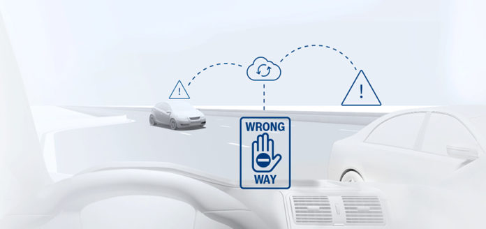 Wrong-way Driver Warning, la solución de Bosch para alertar sobre kamikaces.